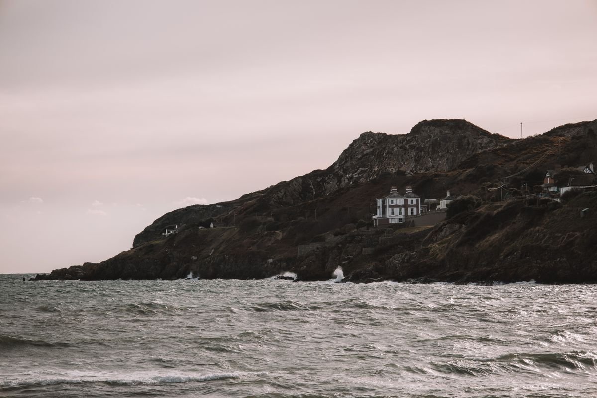 Howth Head on the Dublin coast at dusk