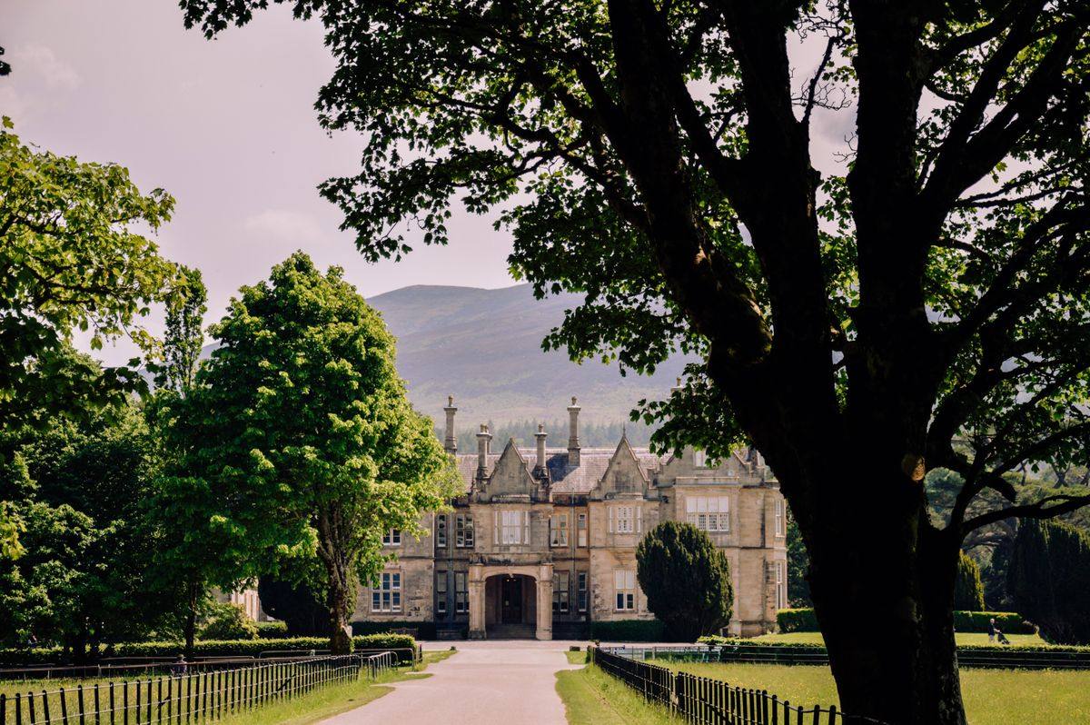 Muckross House manor and grounds in Killarney National Park