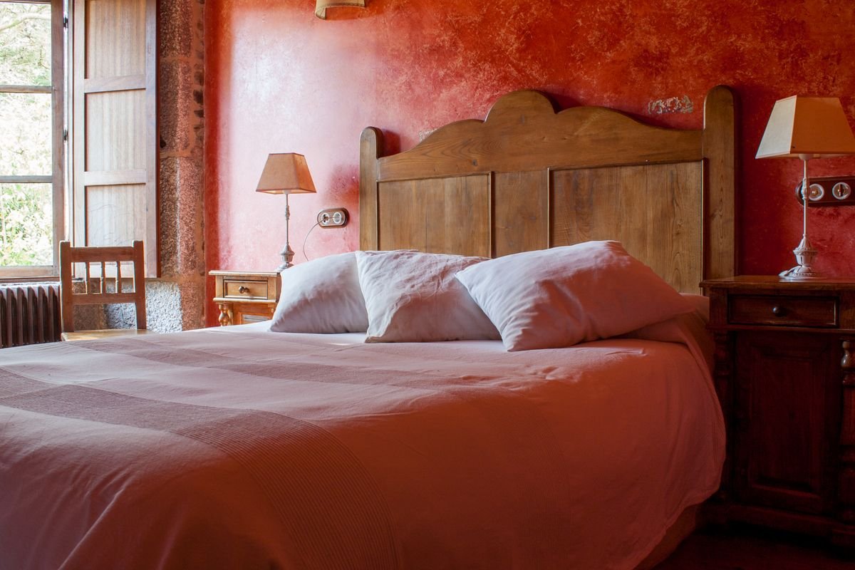 Cosy characterful guesthouse bedroom