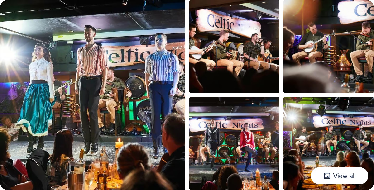 Celtic Nights Irish Dinner, Music and Dance Show