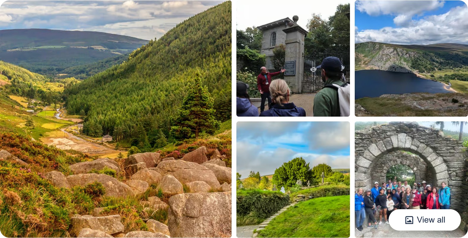 From Dublin: Wild Wicklow Mountains and Glendalough Tour