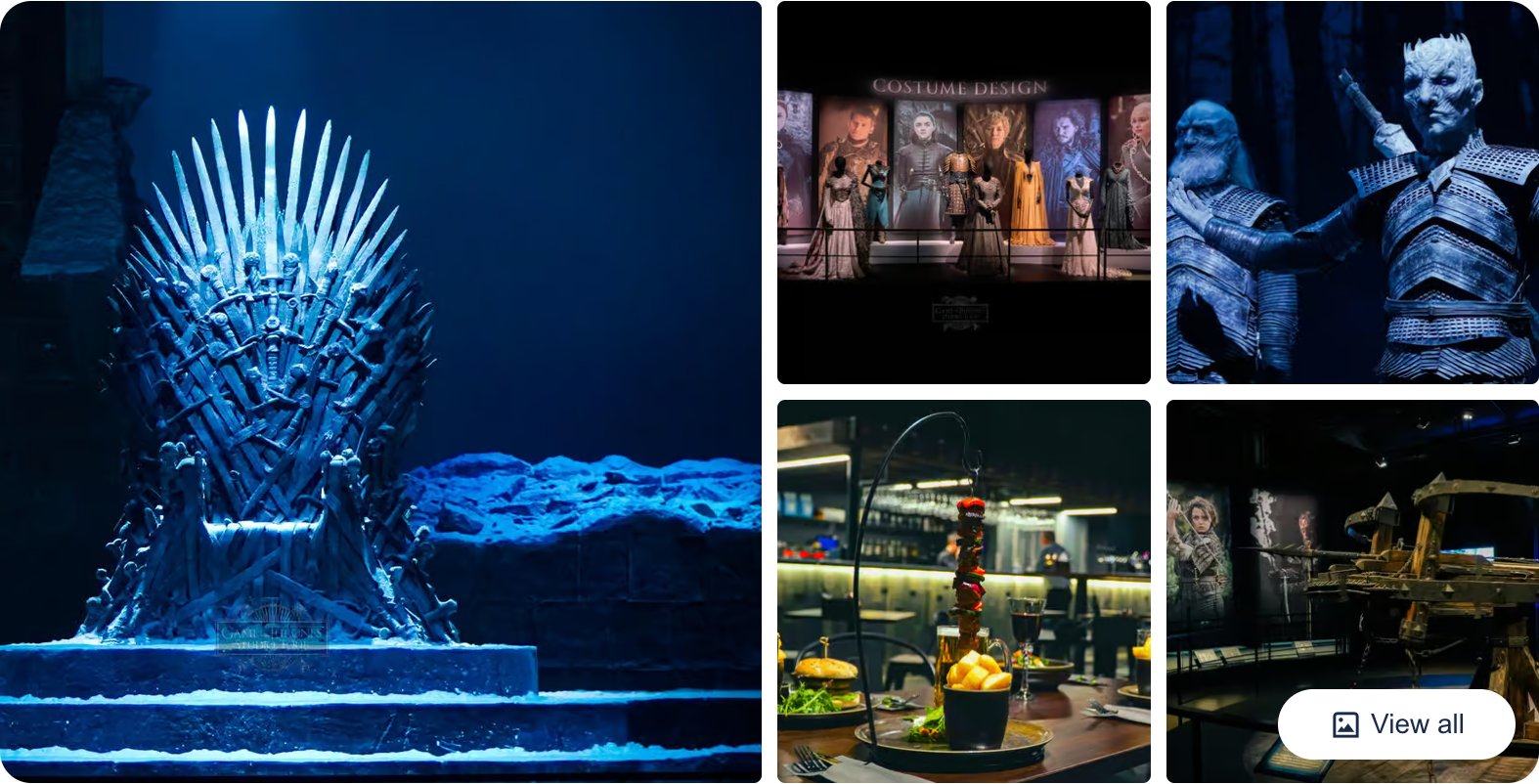 Game of Thrones Studio Tour