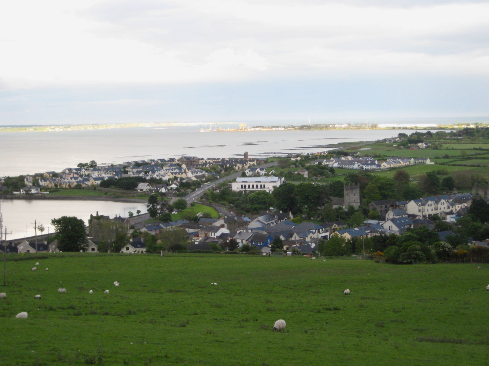 Carlingford under the Cooley Mountains, County Louth. Photo by Cargoking, CC BY 3.0