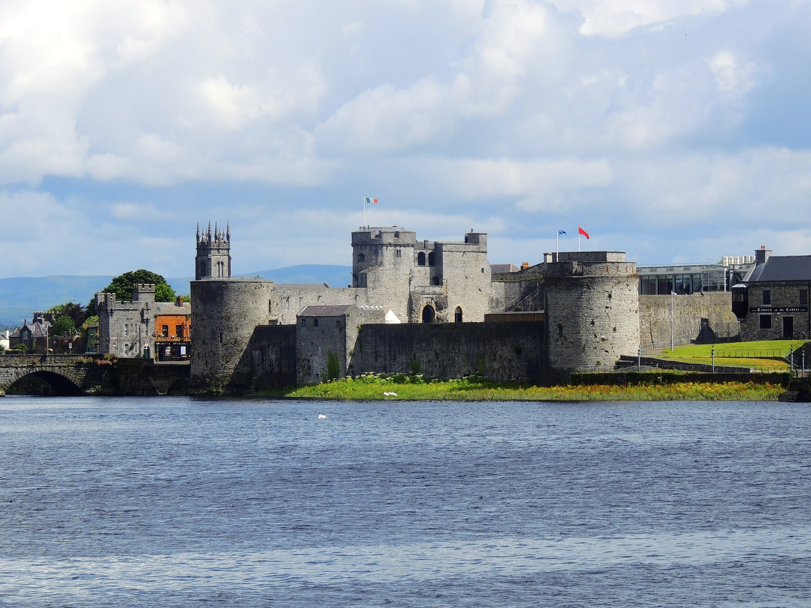 King John's Castle on the Shannon in Limerick city