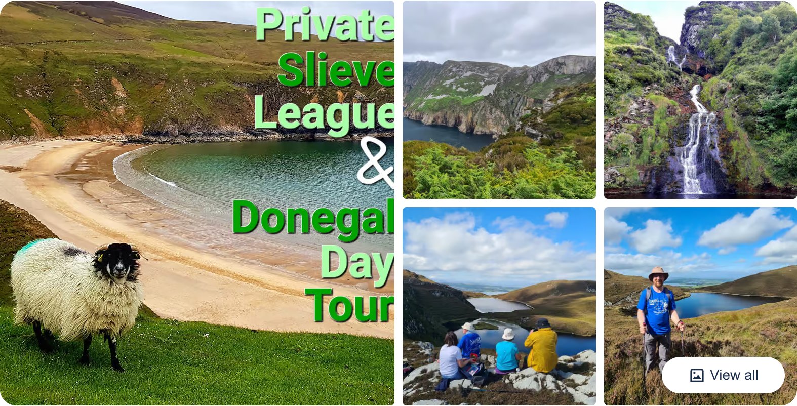 Private Slieve League and Donegal Day Tour
