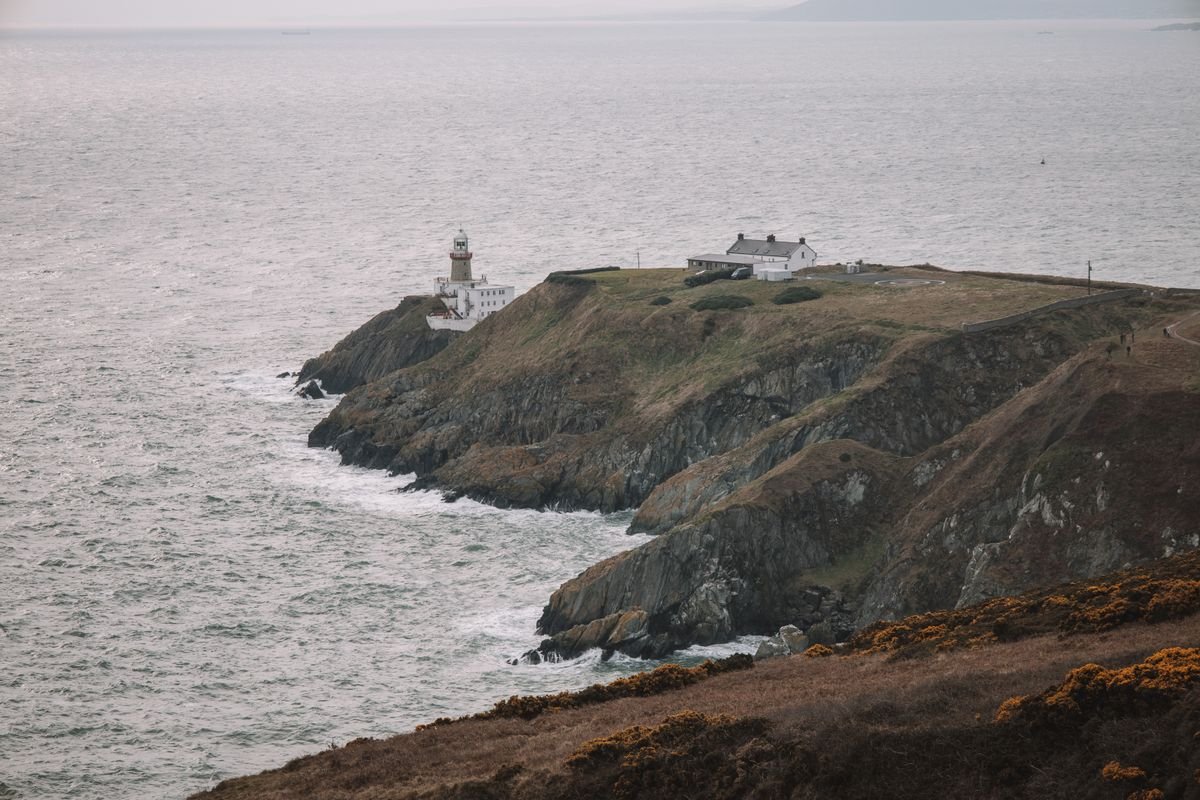 Baily Lighthouse on Howth Head near Dublin