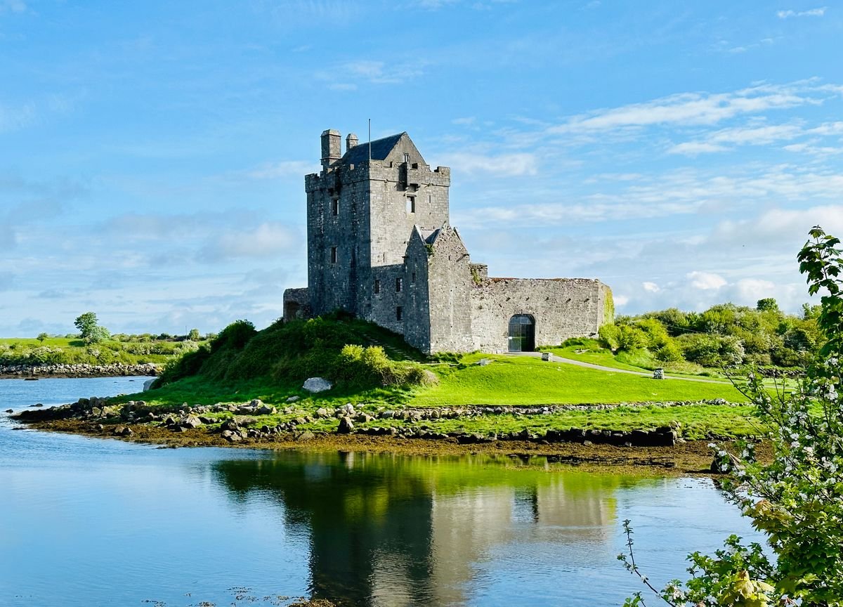 Dunguaire Castle on the water at Kinvara, County Galway