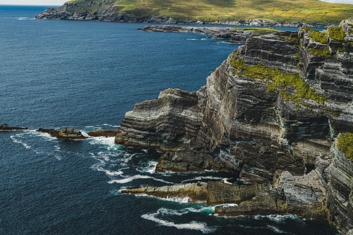 Sea cliffs near Valentia Island