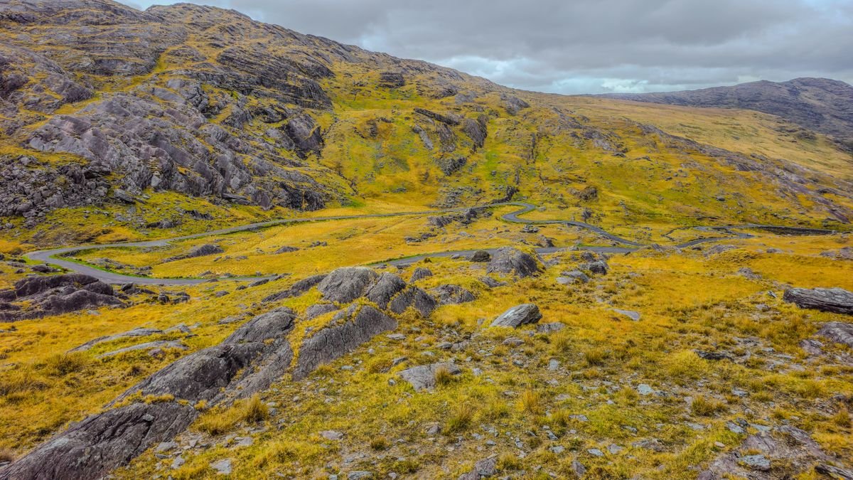 Upland landscape on the Beara Peninsula