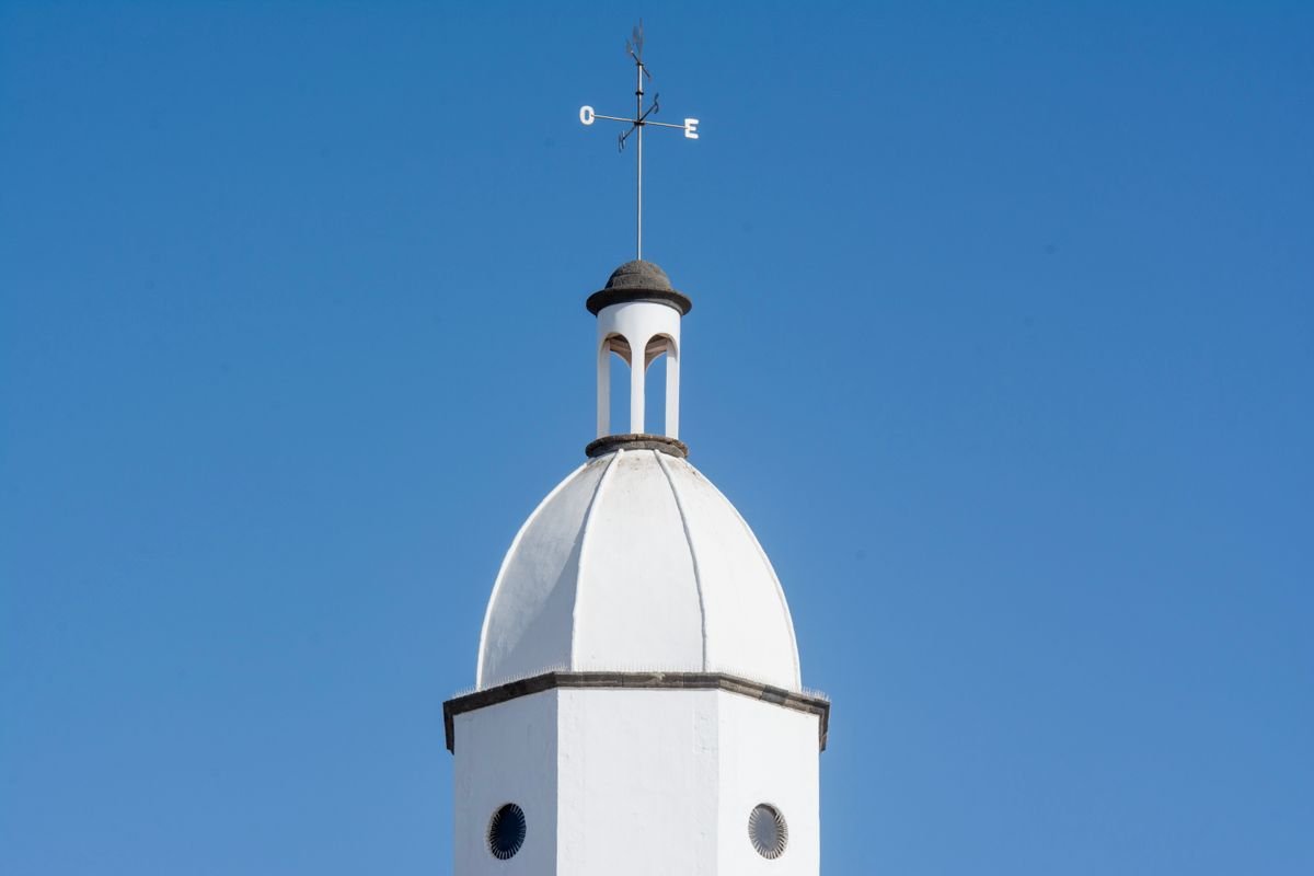 St Anne's Shandon tower cupola and salmon weathervane in Cork