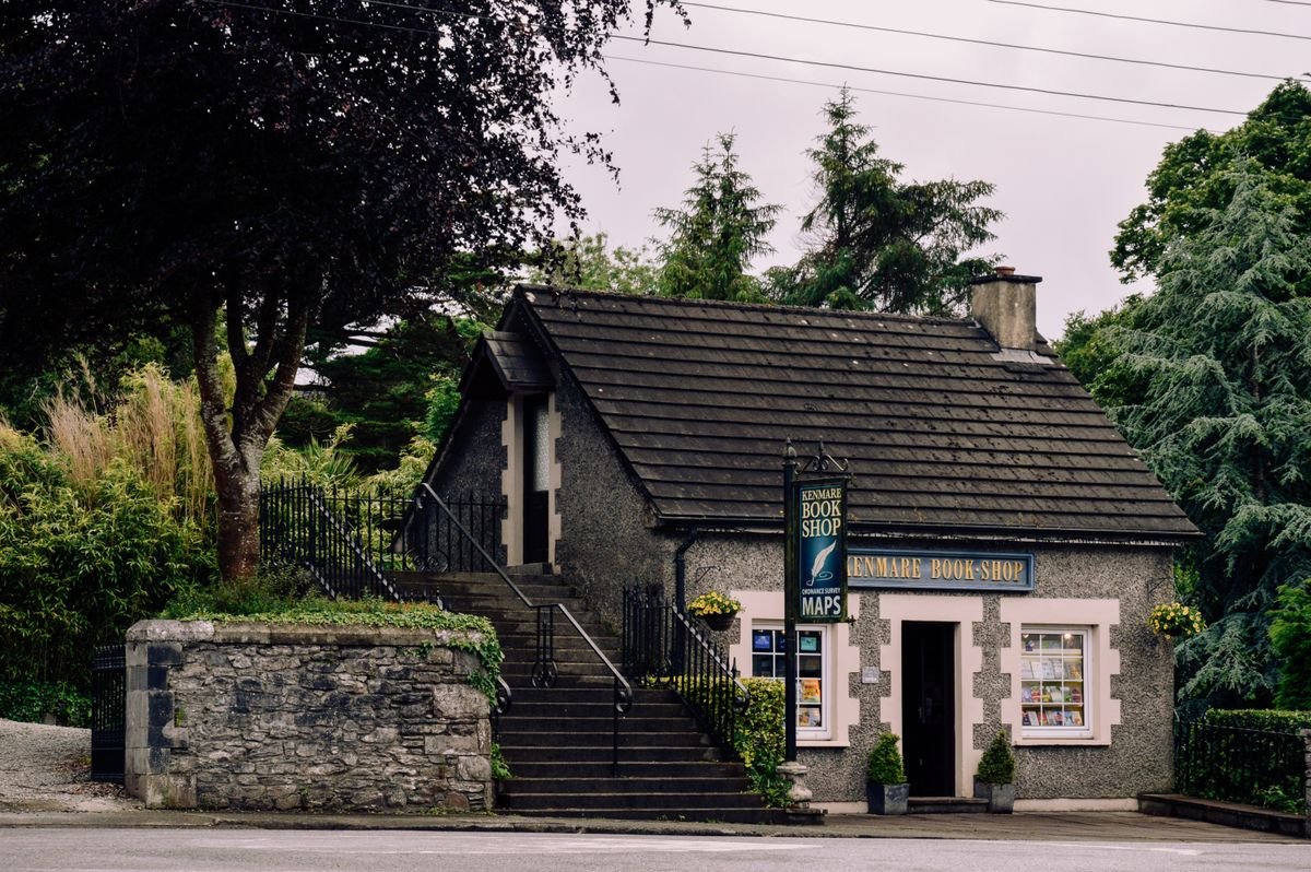 The old Kenmare Book Shop in County Kerry