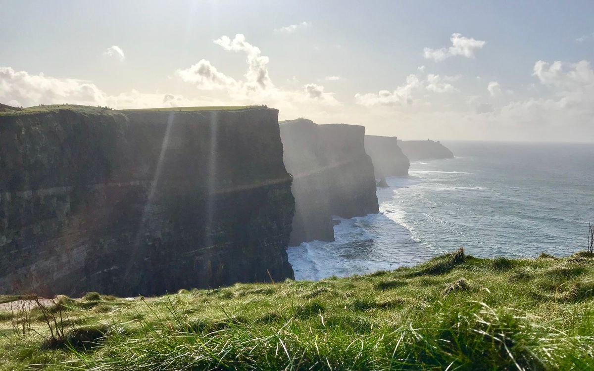 The Cliffs of Moher reached on foot from Doolin, County Clare