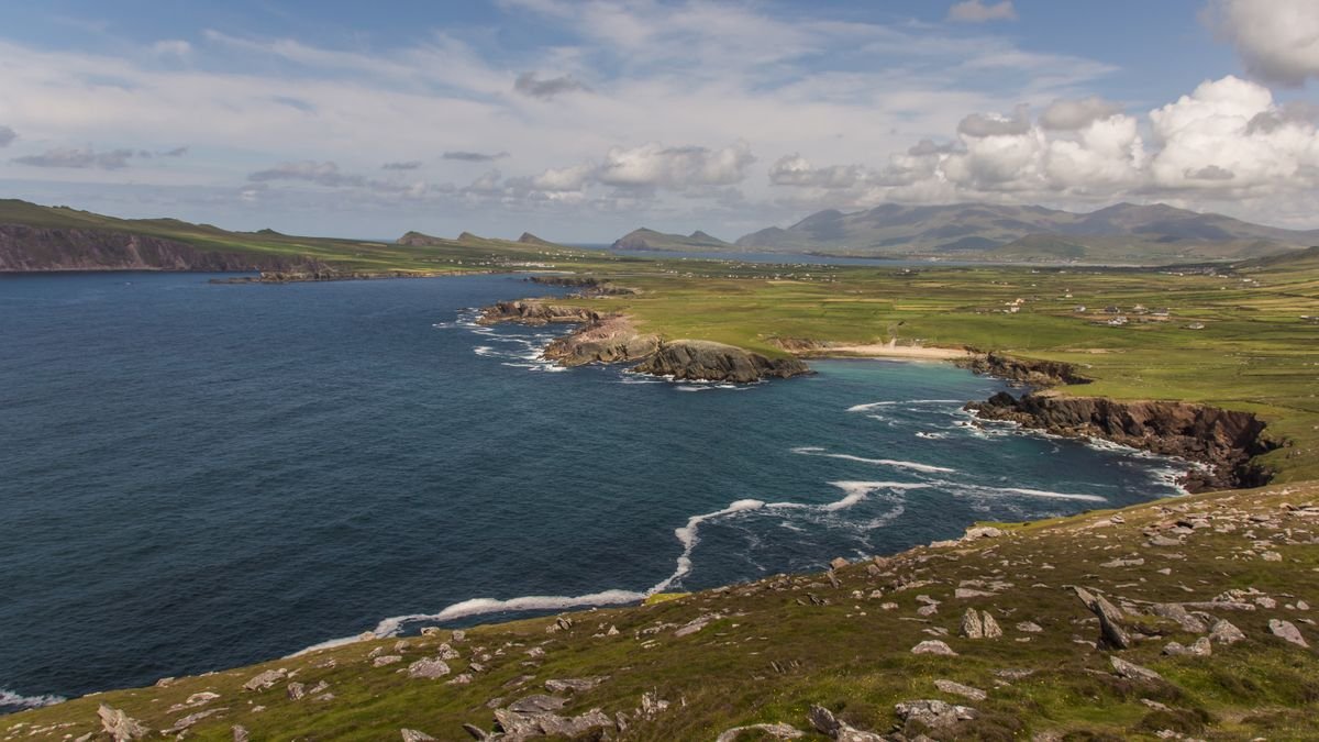 Slea Head Drive coast on the Dingle Peninsula