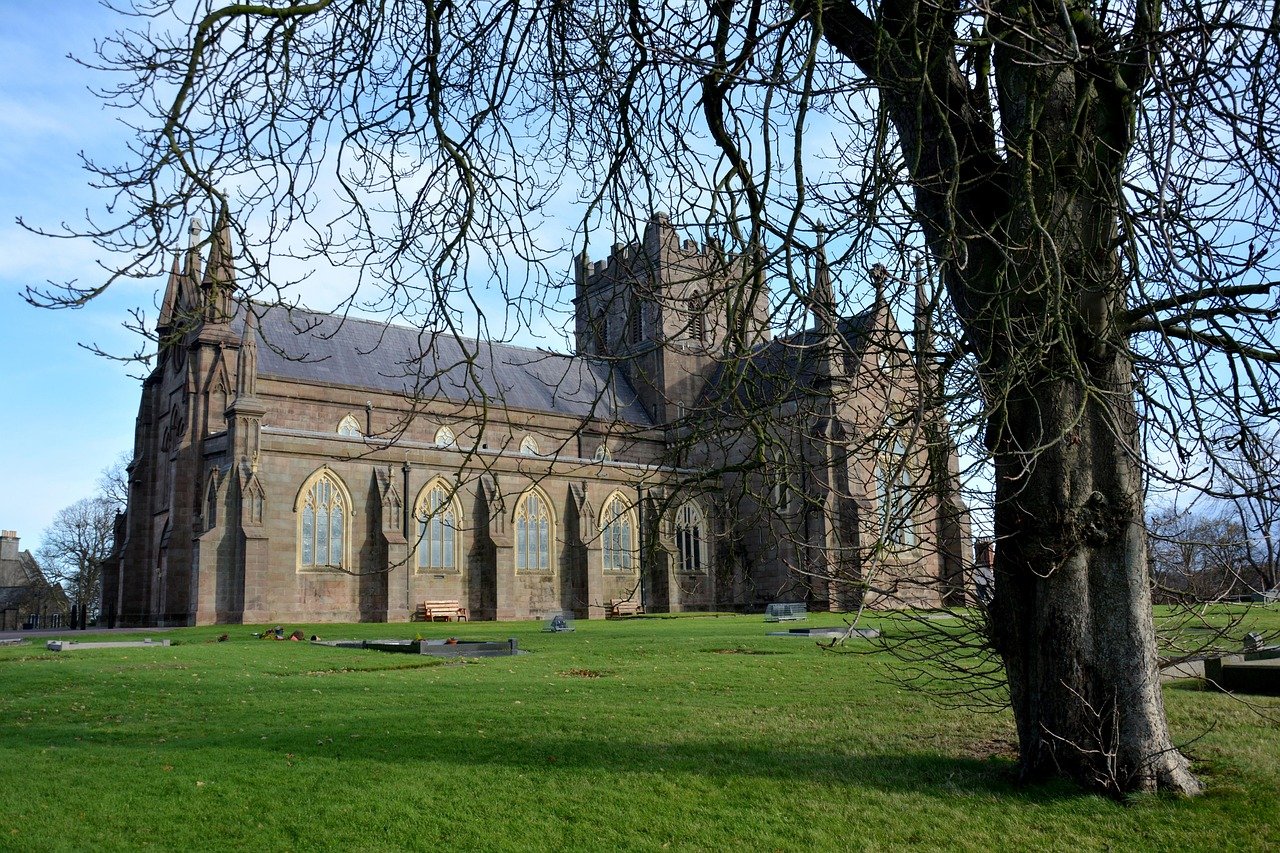 St Patrick's Cathedral in Armagh, the ecclesiastical capital of Ireland