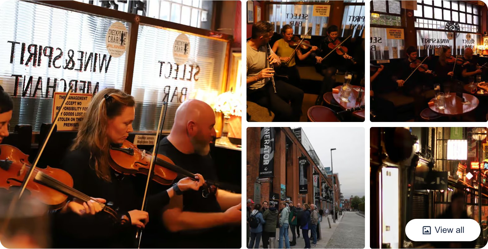 Traditional Music Pub Tour with a Local Musician