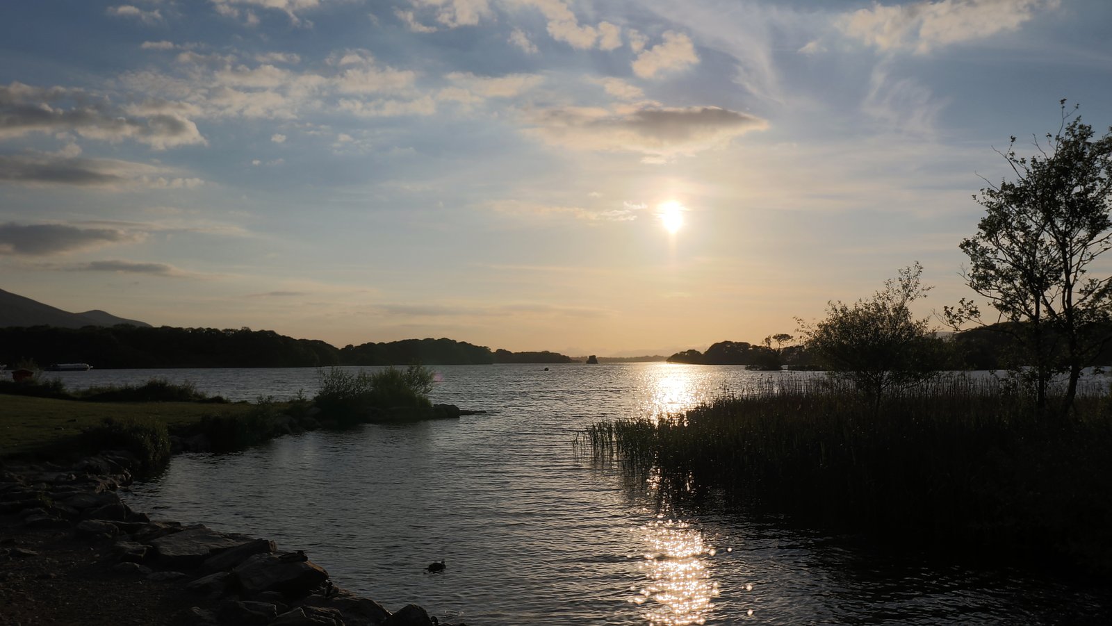 Evening light on Lough Leane in Killarney National Park