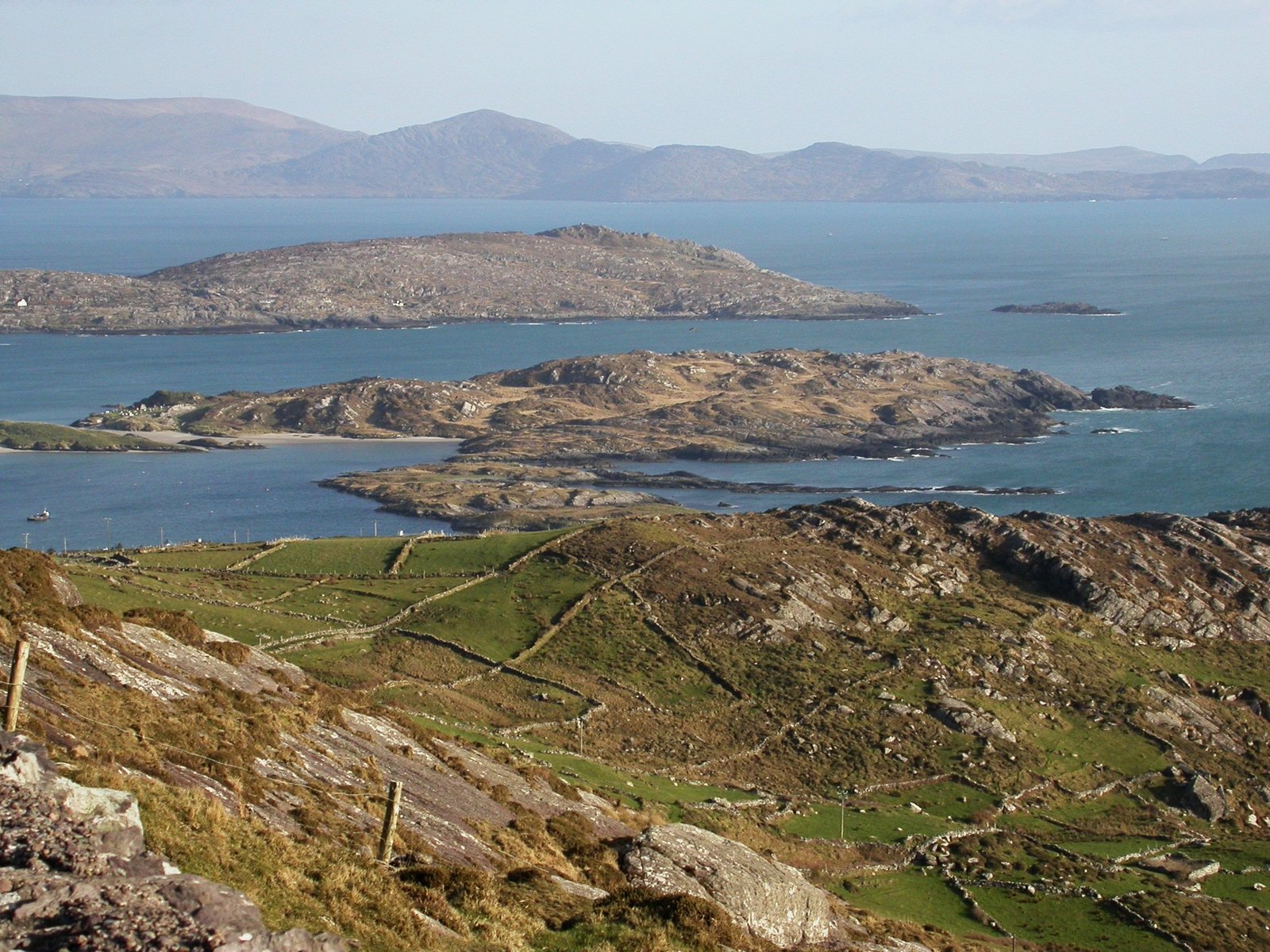 Rocky islands off the Kerry coast near Parknasilla