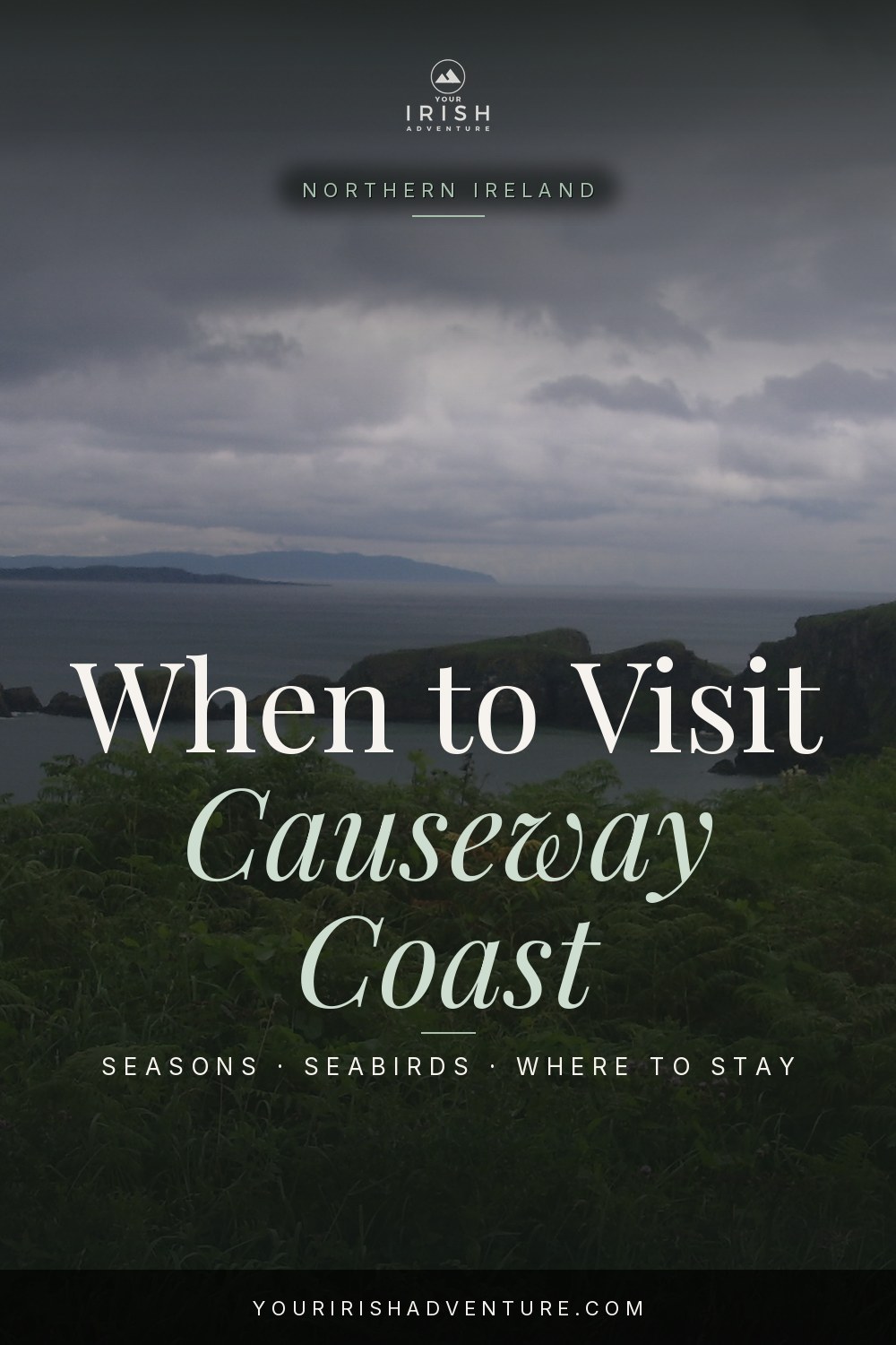 Causeway Coast seasonal travel planning pin 1