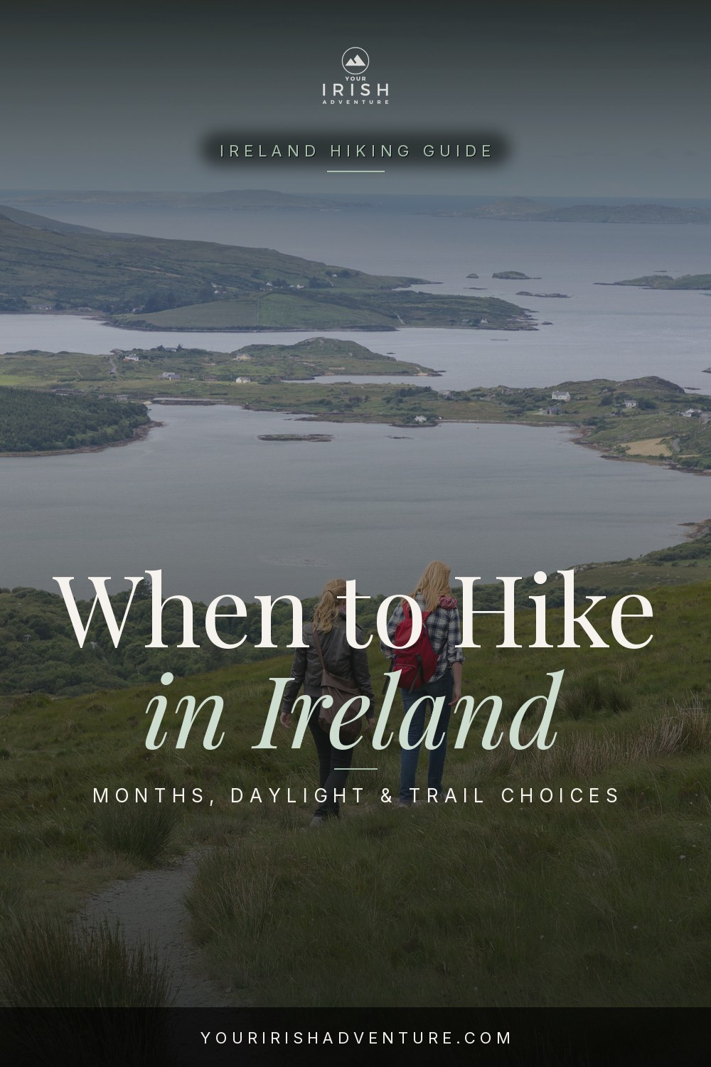 Best time to hike in Ireland guide over a real Diamond Hill coastal view