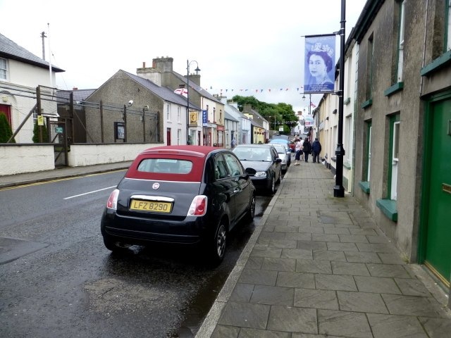 Main Street buildings in Bushmills