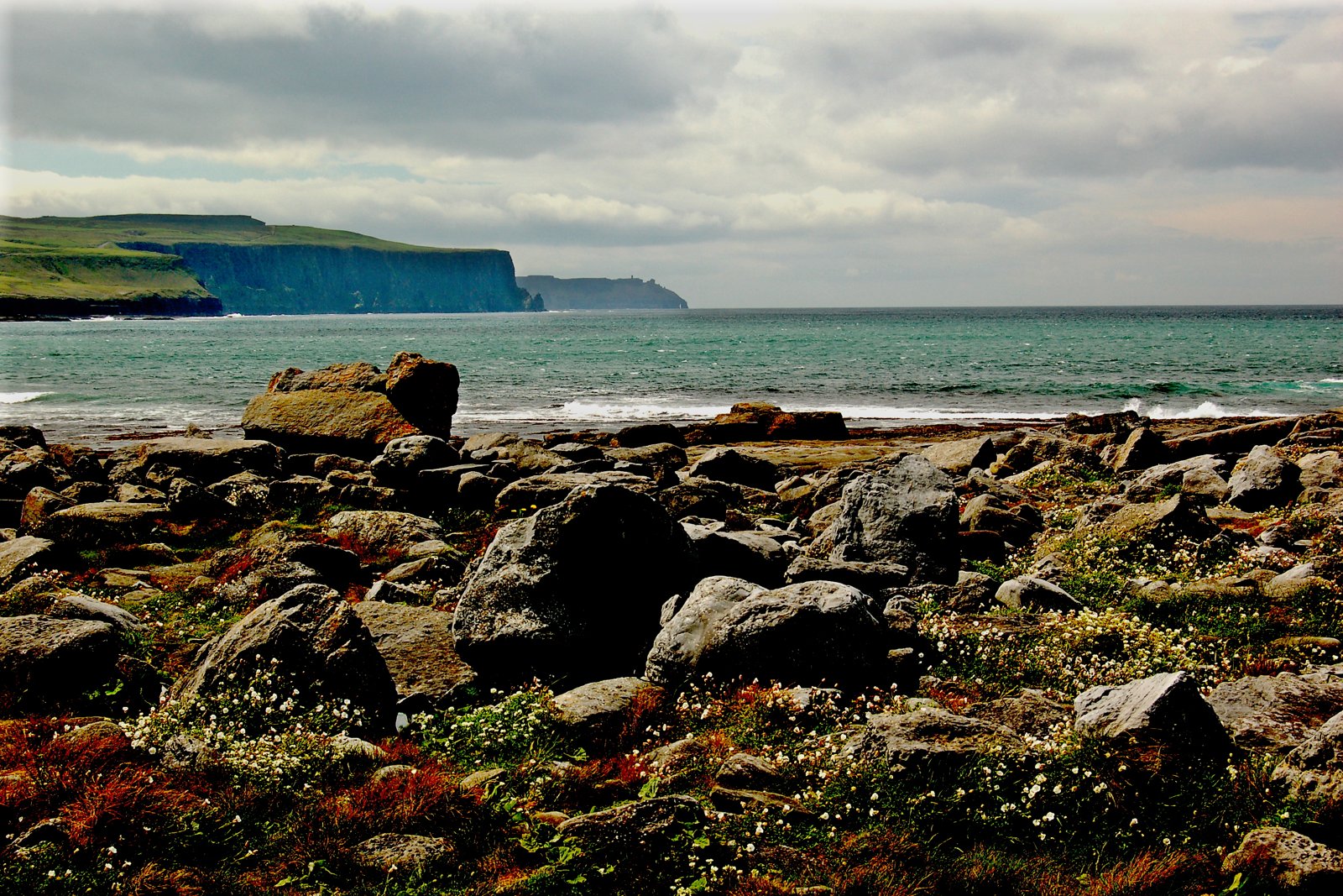 Clare coastline seen from near Doolin