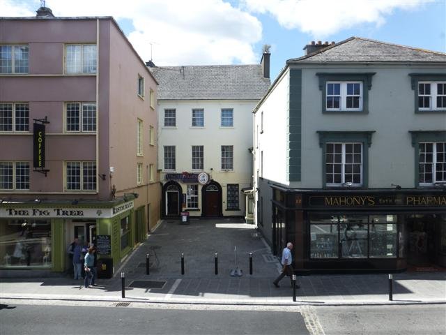 Shops along a Kilkenny street