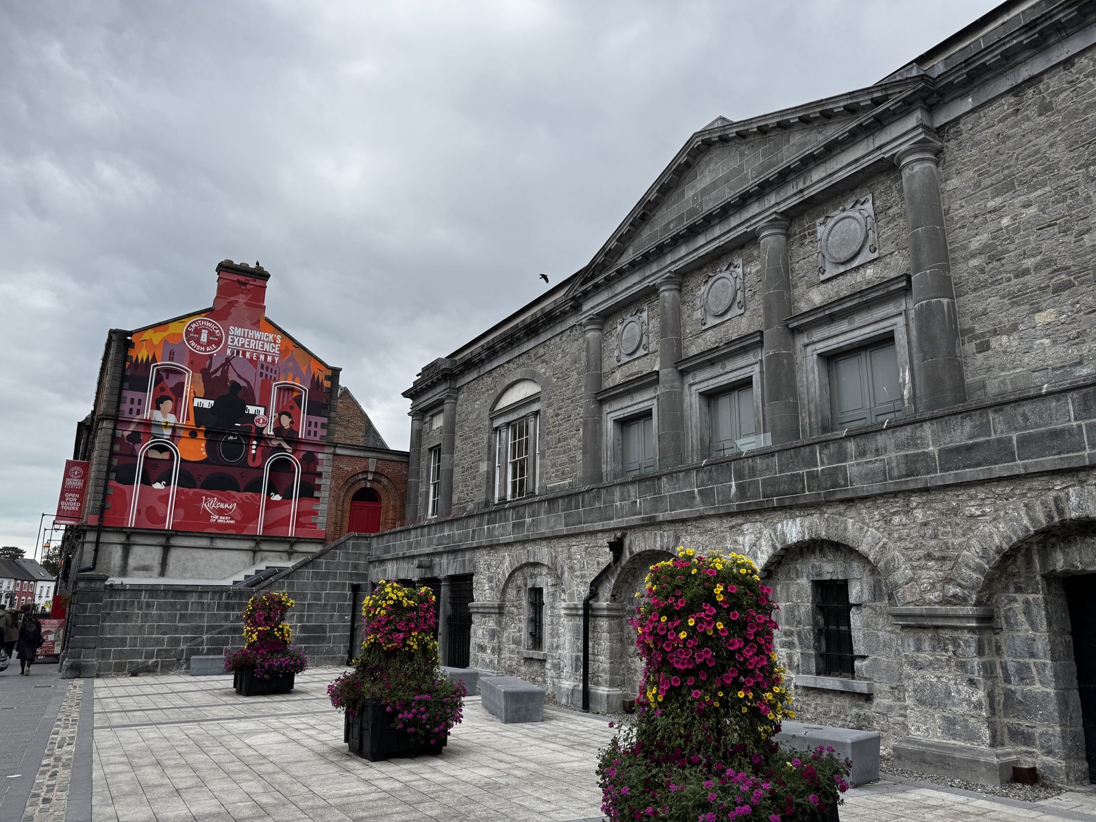 Buildings beside Parliament Street in Kilkenny